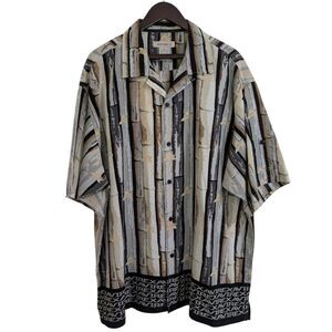 RARE Archival Avirex Bamboo & Paper Plane Shirt 2XL - 1 of 1 Find - MINT